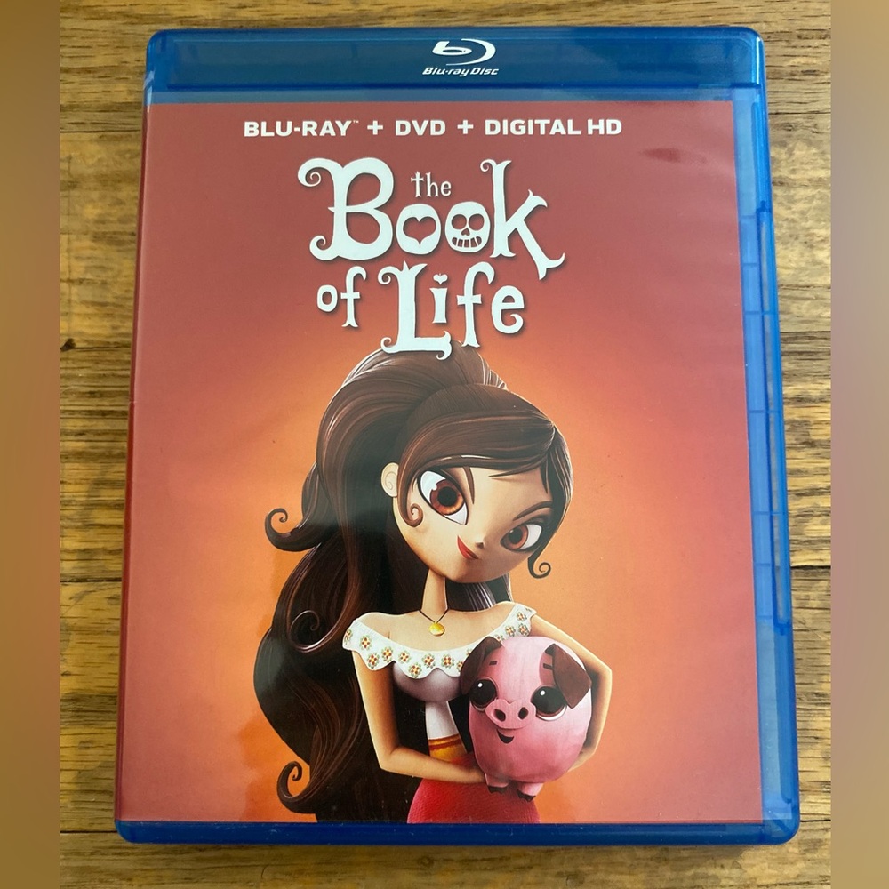 The Book of Life (Blu-ray, 2014) Preowned Like New Condition